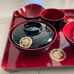 無料　お食い初め食器セットの画像