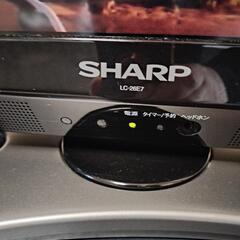 SHARP　26インチ液晶テレビの画像