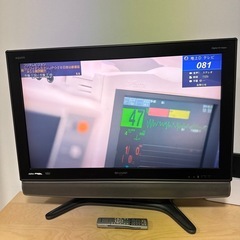 AQUOS SHARP 2007年製　37インチテレビの画像