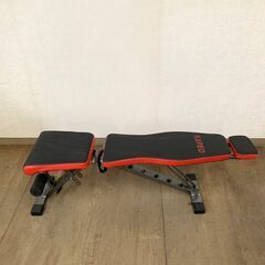 【最終値下げ】伊勢崎店【現状品】gi12-16 KAPEO トレーニングベンチ腹筋フォールディングフラットインクラインベンチの画像
