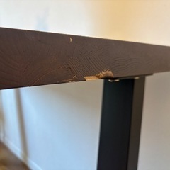 アイアン　ダイニングテーブルの画像