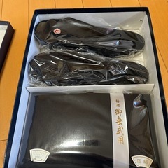 決定。御葬式用ハンドバッグ御装靴の画像