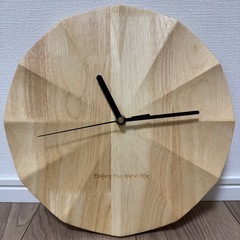 北欧　木製時計