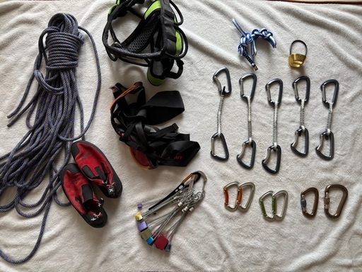 クライミングギア　マムート　ブラックダイヤモンド