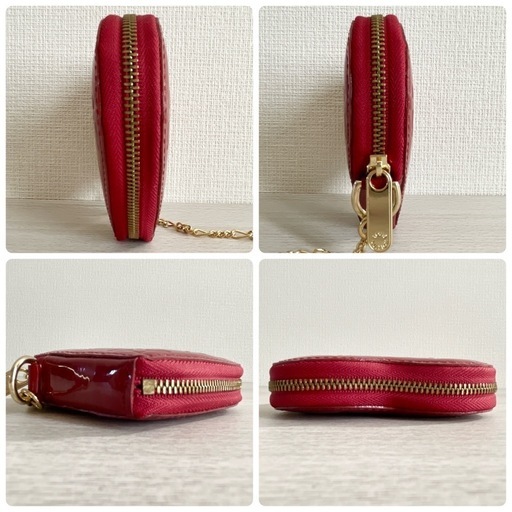 ☆現金払い可能☆ 【美品】LOUIS VUITTON  ハート型コインケース キーホルダー付き 