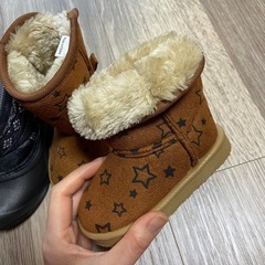 ブーツ、スノーブーツ2足セット　14センチ の画像