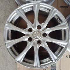 4本セット【新品】スタッドレス 225/65R17 トーヨー｜【中古】アルミホイール 17x7 5ｘ114.3 +40 φ60mm　※ストレートナット専用※の画像