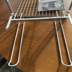 《未使用》ニトリ・吊り戸棚バスケットフック付きの画像