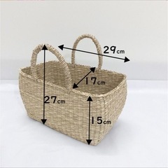 新品　かごバッグ　2個セット　定価一個1500円の画像