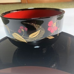 桂由美　お椀5点セット　漆器の画像