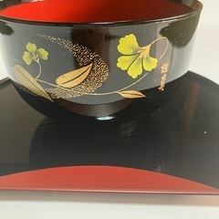 桂由美　お椀5点セット　漆器の画像
