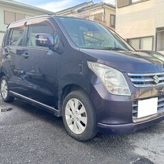 ワゴンＲ　ＦＸ-リミテッドⅡ　紫　パープル　SUZUKI　ＥＴＣ...