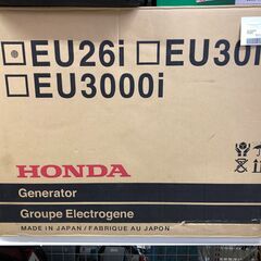 【未使用品】【動作OK】【店頭引取限定】HONDA 発電機 EU...