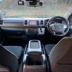 【売約済】 R1年式　トヨタハイエーススーパーGL 4WD 軽油６万km車検付き！の画像