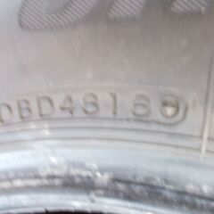 BS　ブリザックDM-V2 2018y製造　175/80R16　9部山　値下げの画像