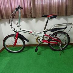 折りたたみ自転車　キャリーバッグその他付き
