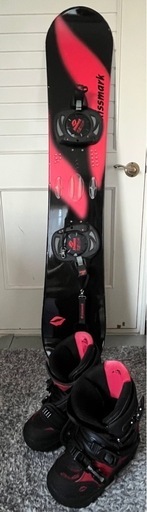 Kissmark キスマークスノーボード　ビンディング ブーツ　３点セット