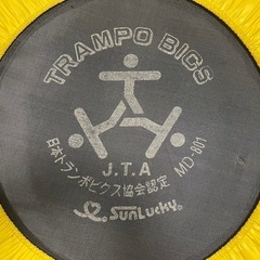 差し上げます　
トランポリン　寒い時期の室内での運動にの画像