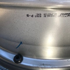 フォルクスワーゲン純正17インチホイール 2個セットの画像