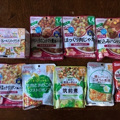 (話し合い中)ベビーフード まとめ10点 ベビー用品 食品の画像