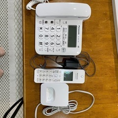 固定電話、親機と子機