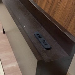 【ダブル】ベッドフレーム（コンセント付き
）ダブルベッド用の画像