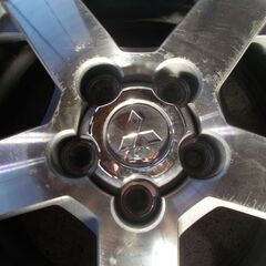 パジェロミニ純正AW　ダンロップ夏タイヤ付き　175/80R15　値下げの画像