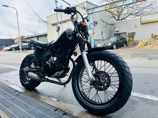 最終値下げ❗️カッコいいカスタム　ヤマハ　TW200 DG07J 中型　ミッション　大阪発