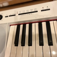YAMAHA｜ヤマハ 電子キーボード NP-32WH ホワイト [76鍵盤][NP32WH]の画像