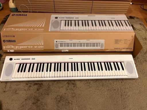 YAMAHA｜ヤマハ 電子キーボード NP-32WH ホワイト [76鍵盤][NP32WH]