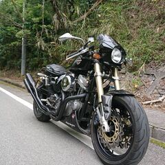 【値下げ　ハーレー改　カフェレーサー仕様　】の画像
