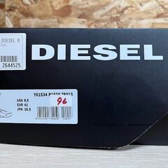 26日まで限定価格【新品未使用】DIESEL S-KBY 26.5㎝の画像