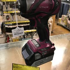 ★インパクトドライバー ヒタチ WR18DBAL2 赤 レッド ...