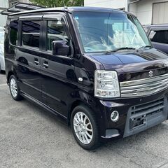 エブリィワゴン　PZターボスペシャル　スズキ　車検あり　ナビ　ワ...