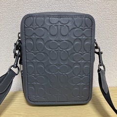 【未使用品！】COACH　コーチ　ショルダーバッグ　グレーの画像