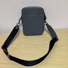 【未使用品！】COACH　コーチ　ショルダーバッグ　グレーの画像