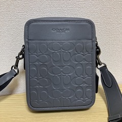 【未使用品！】COACH　コーチ　ショルダーバッグ　グレーの画像