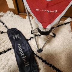 お譲り◎モンベル折り畳みチェアの画像