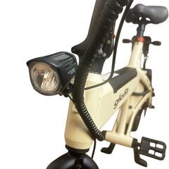 ⭐️未使用品⭐️ Glafit グラフィット 電動サイクル NFR-01Pro 電動自転車 キックボード Latte Begieの画像