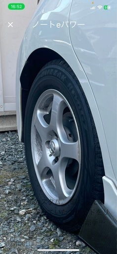 NOTE MARCH用タイヤホイールブリザックスタッドレスタイヤホイール