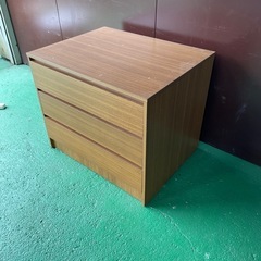 タンス　衣装ケース　木製　三段