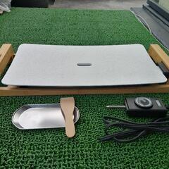 【値下】PRINCESS ホットプレート Table Grill Stone(ホワイト 103033)【油受無(代用)】の画像