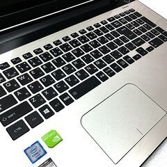 【大画面フルHD17.3爆速仕様★最強i7 +GeForce 930M +メモリ16GB +新品SSD 1TB】東芝 AZ77/TG【最新Windows11(24H2)★MS Office2021】（管理：241219709）の画像