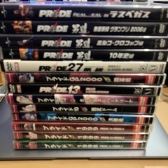 受け渡し完了　格闘技PRIDE DVD12本