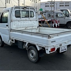 総額27.8万円 マツダ スクラムトラック 4WD 車検2年 7万キロ台 5MT 4WD AC PS 社外オーディオの画像