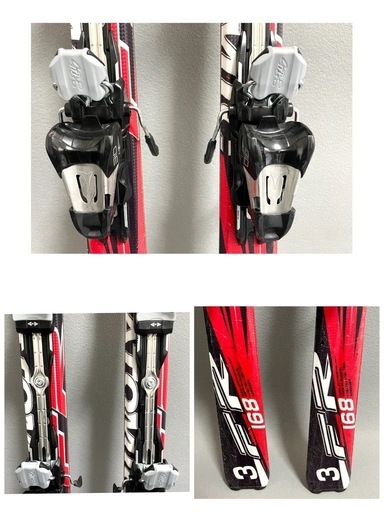 ATOMIC DRIVE FR 168 スキー板　ストック付き ATOMIC DRIVE FR 168 スキー板 ストック付き