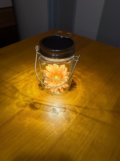 ネングラス ソーラーLEDランタン 250ml