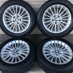 冬タイヤ ★ 225/55R17 ★ BMW純正アルミ付き ★ ...