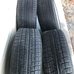 冬タイヤ ★ 225/55R17 ★ BMW純正アルミ付き ★ 深溝!バリ山スタッドレス 4本組 ★ ブリザック ice Guard  F30 320i  の画像