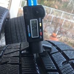 冬タイヤ ★ 225/55R17 ★ BMW純正アルミ付き ★ 深溝!バリ山スタッドレス 4本組 ★ ブリザック ice Guard  F30 320i  の画像